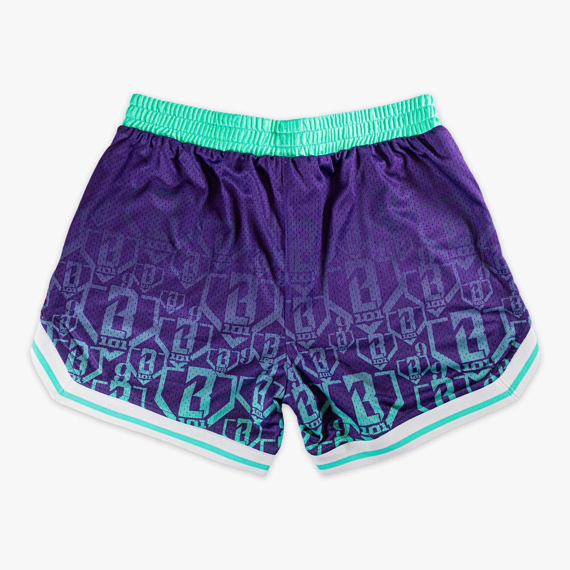9th Anniversary Mesh Shorts - Lightweight 100% Polyester Baseball Lifestyle Shorts