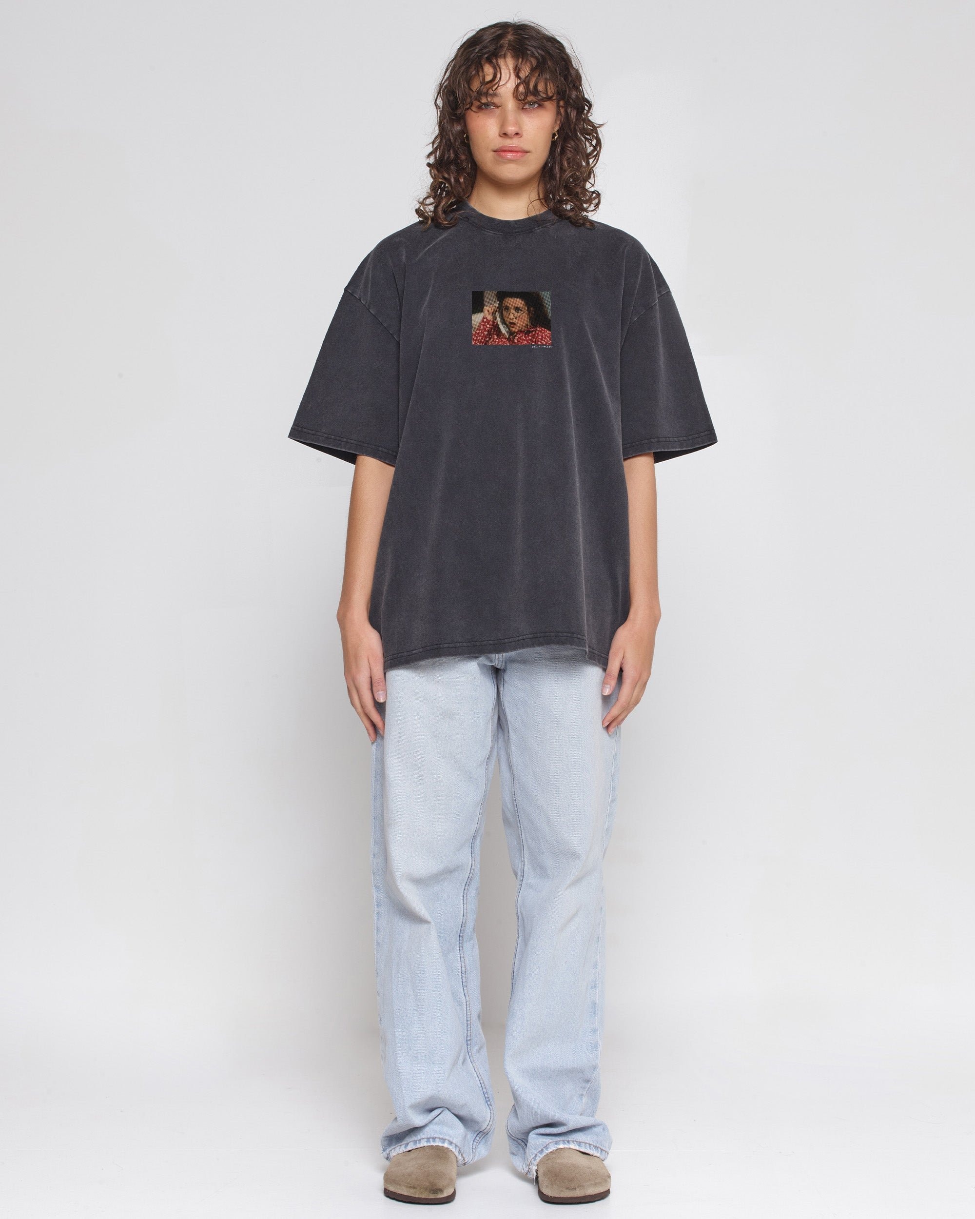 Who is This? Seinfeld Oversized Graphic Tee - Unisex 100% Combed Cotton
