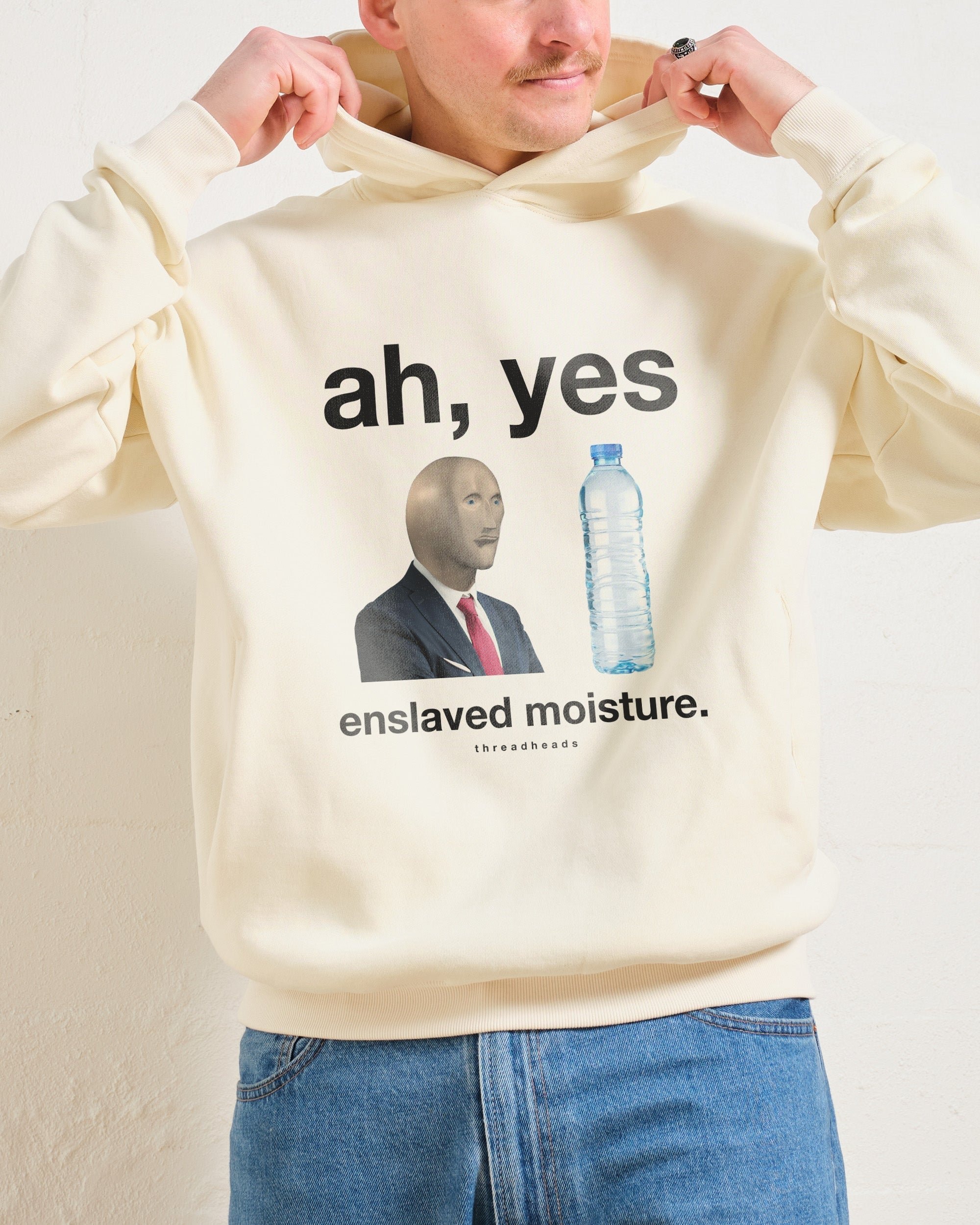Enslaved Moisture Unisex Graphic Hoodie - 90s Boxy Fit, 340gsm Cotton-Poly