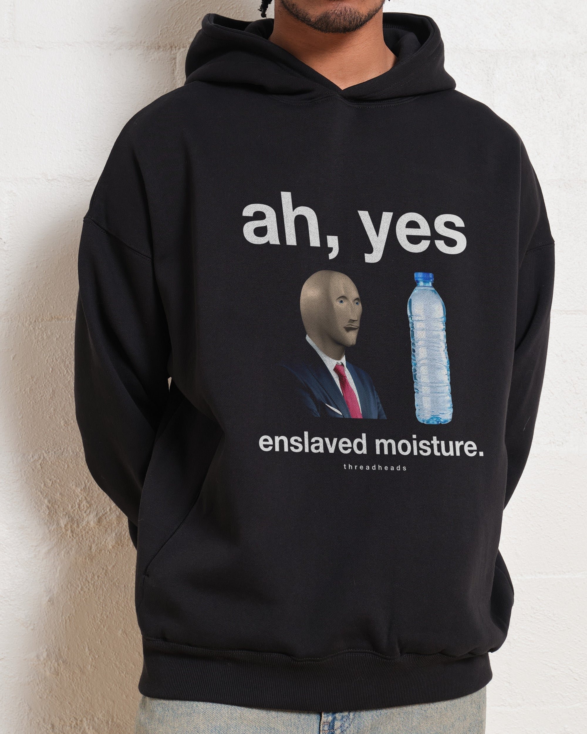 Enslaved Moisture Unisex Graphic Hoodie - 90s Boxy Fit, 340gsm Cotton-Poly