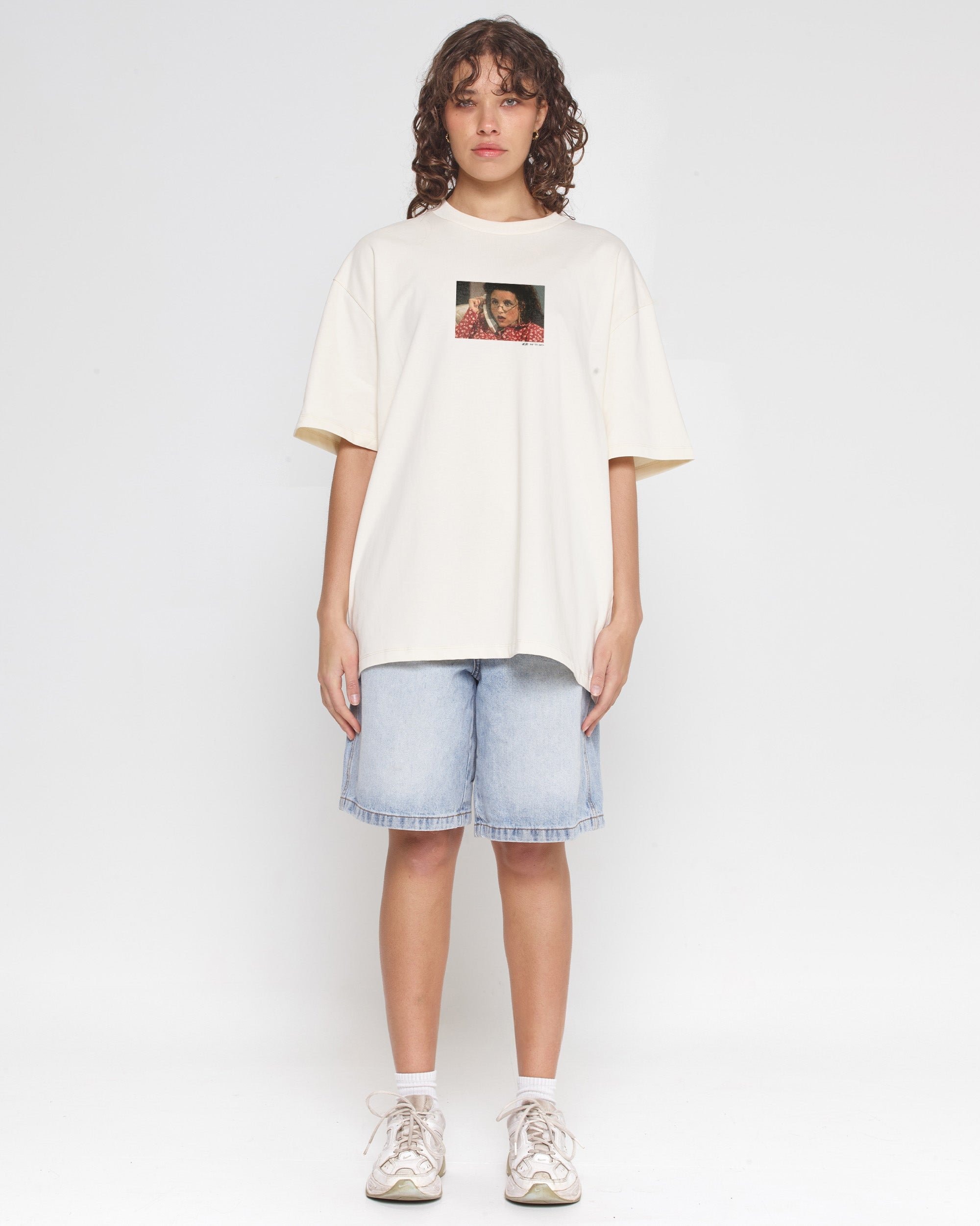 Who is This? Seinfeld Oversized Graphic Tee - Unisex 100% Combed Cotton