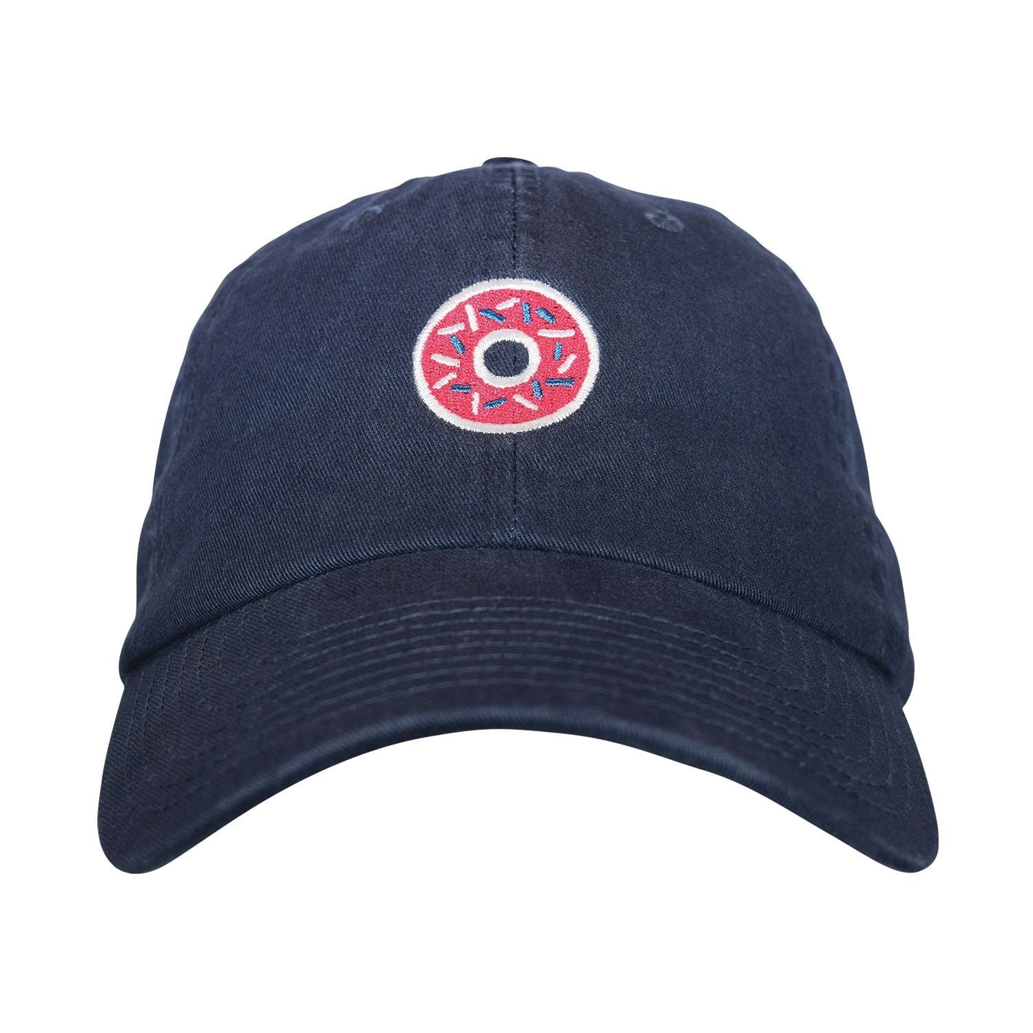 Donut Dad Hat - Embroidered 100% Cotton Chino Twill Unstructured Adjustable