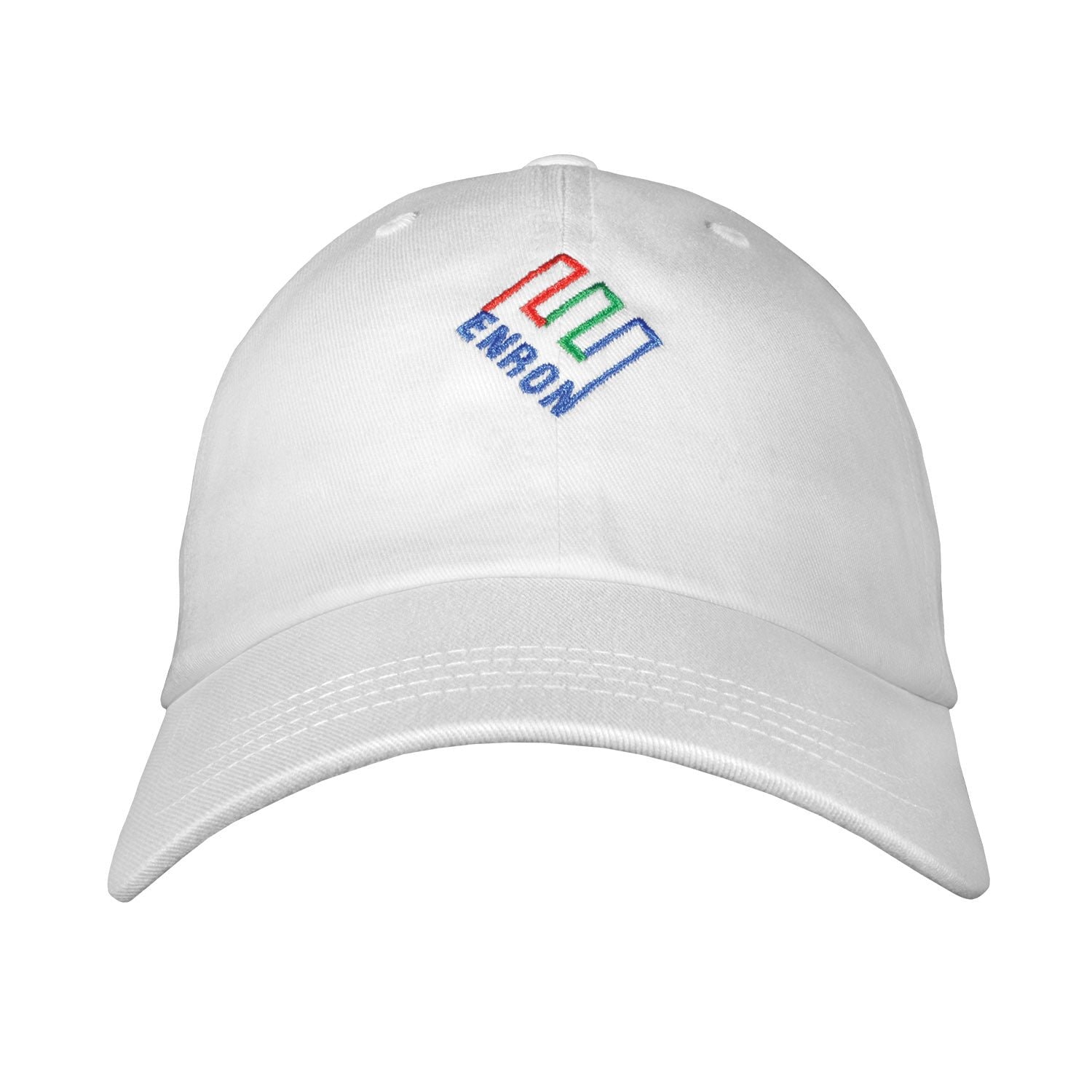 Enron Dad Hat - Unstructured 100% Cotton Chino Twill Low-Profile Adjustable