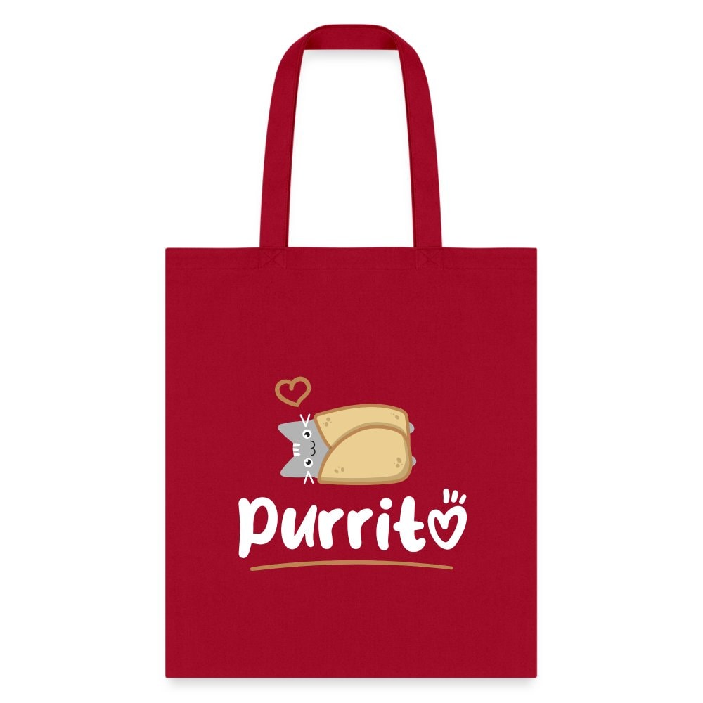 Purritto Cotton Tote Bag Veterinary Medicine Vet Tech Student Staff Gift