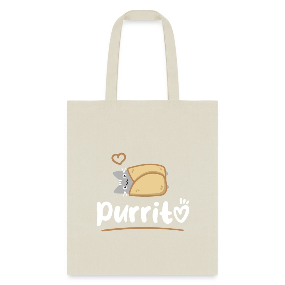 Purritto Cotton Tote Bag Veterinary Medicine Vet Tech Student Staff Gift